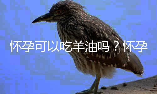 怀孕可以吃羊油吗?怀孕吃什么比较好