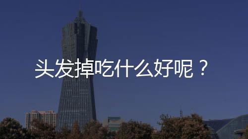 头发掉吃什么好呢？